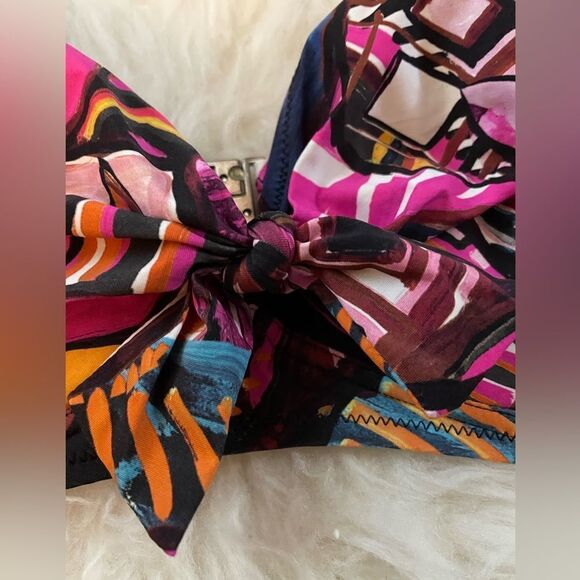 Antigel Lise Charmel Abstract Underwire Bikini Top D Cup - Picture 4 of 7